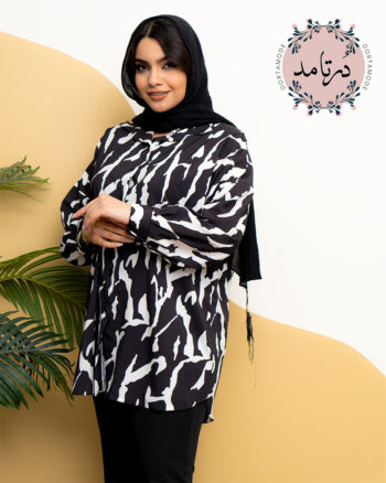 شومیز جلو دکمه پیسه