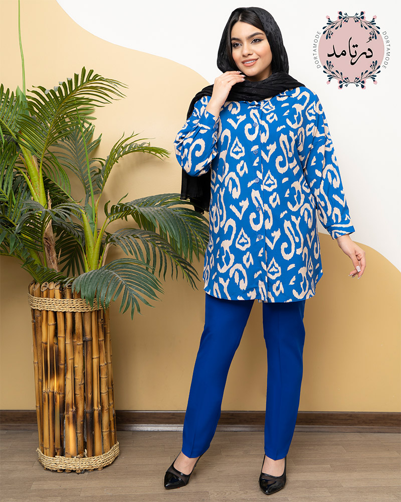 شومیز ونوس آبی
