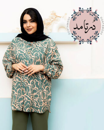 شومیز سودا سبز
