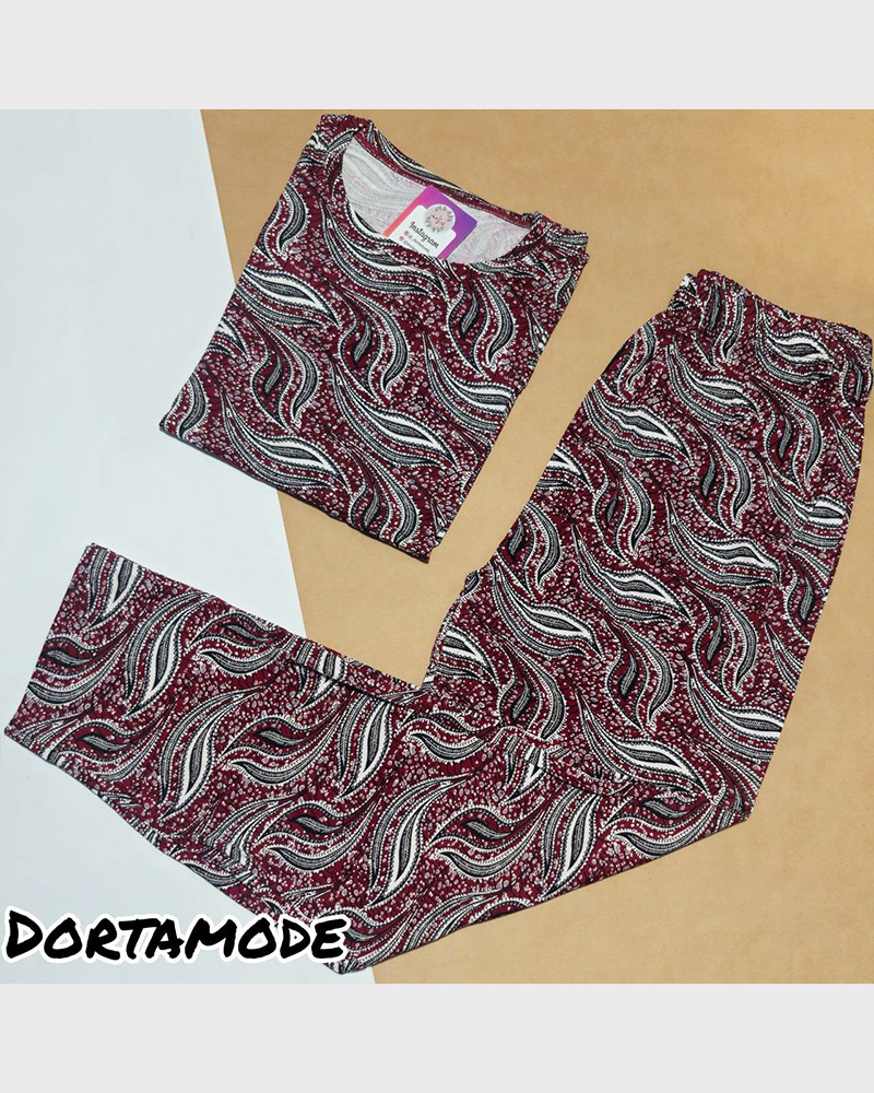 تیشرت-شلوار-سایز-بزرگ-آرام-کد-7