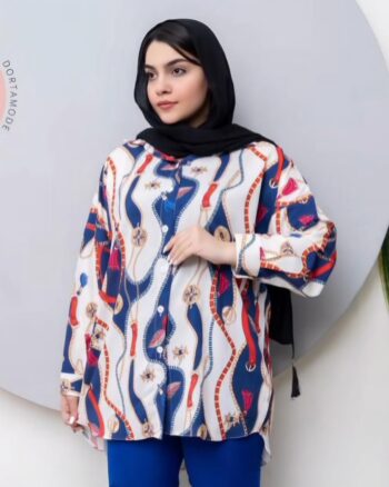 شومیز جلو‌دگمه زنجیری پریما