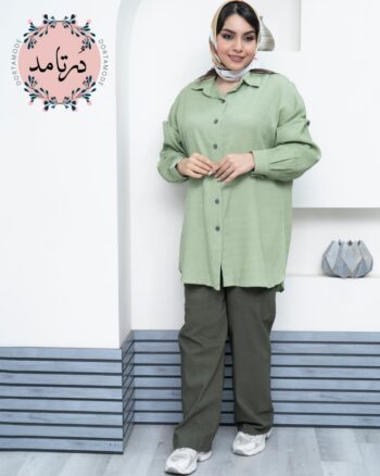 شومیز جلو دگمه دلیسه