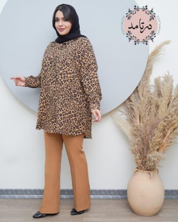 شومیز کاملس پلنگی