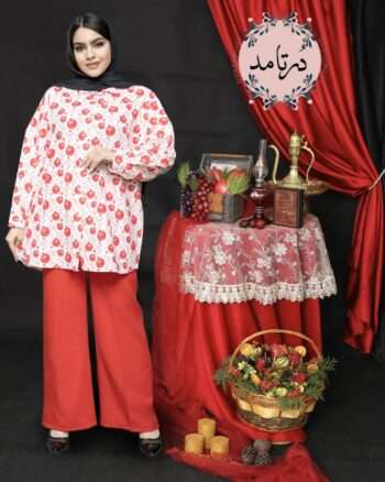 شومیز یلدایی طرح انار