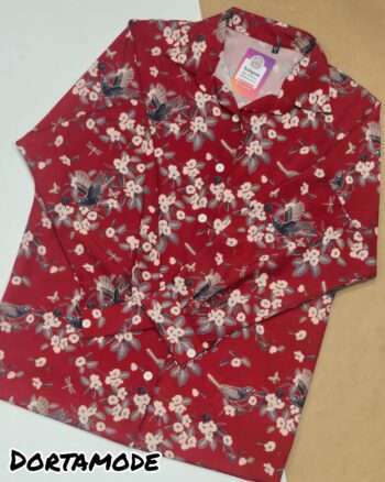 شومیز یلدایی طرح گنجشک