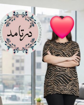 تونیک نقره کوب آستین سه ربع