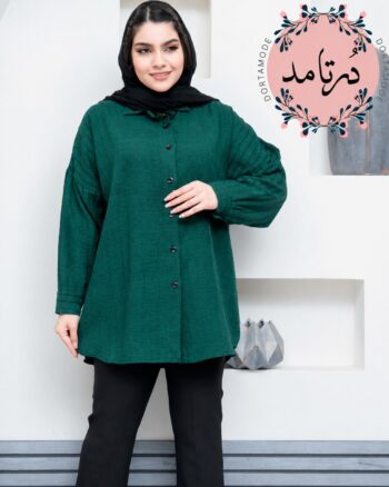 شومیز مانتویی دیپلمات محو