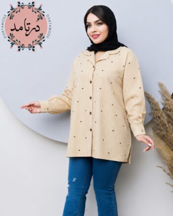 شومیز مانتویی دلارا